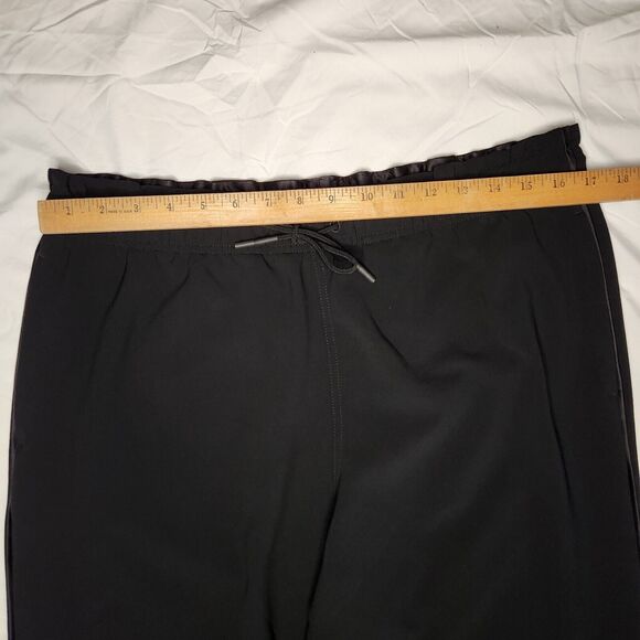 Athleta Womens 12 Metropolis Joggers Drawstring w/ Back Zipper Pocket Black - Picture 11 of 14